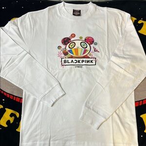 BLACK PINK - TAKASHI MURAKAMI long sleeve shirt